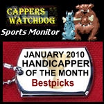 top  handicapper of the month nov 2009