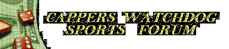 Cappers Watchdog sports handicapping forum bulletin board